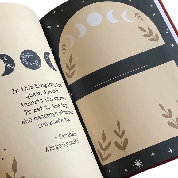 Reading Journal Planner New Hardback TBR - Picture 6 of 15